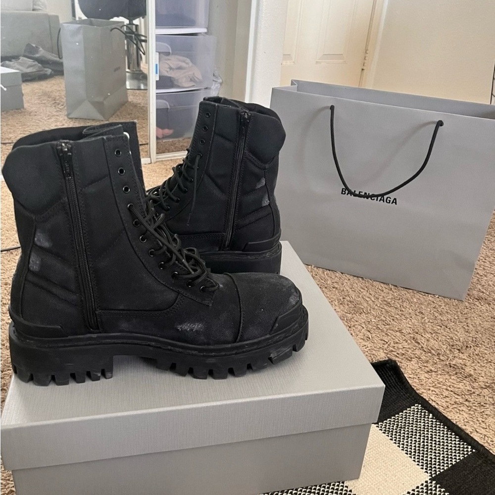 Balenciaga Black Men's Boots